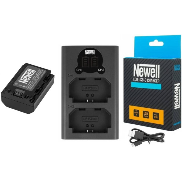 Двоканальное зарядное устройство Newell DL-USB-C для NP-FZ100 (NL1965)