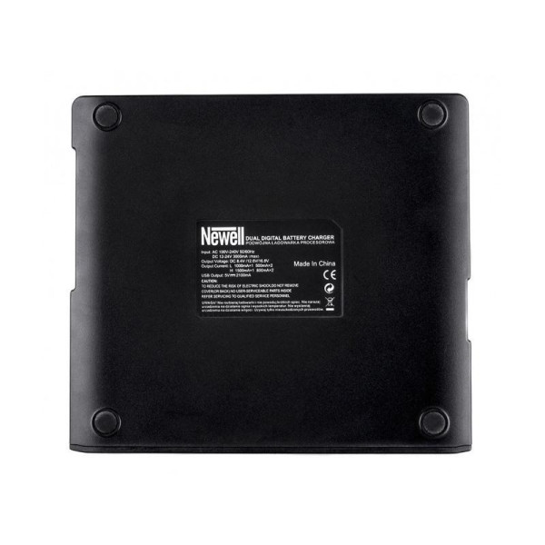 Двухканальное зарядное устройство Newell DC-LCD two-channel charger for NP-FP, NP-FH, NP-FV (NL0231)