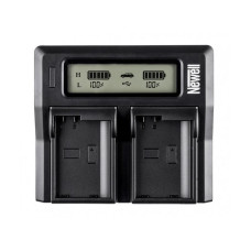 Двоканальний зарядний пристрій Newell DC-LCD two-channel charger for NP-FP, NP-FH, NP-FV (NL0231)