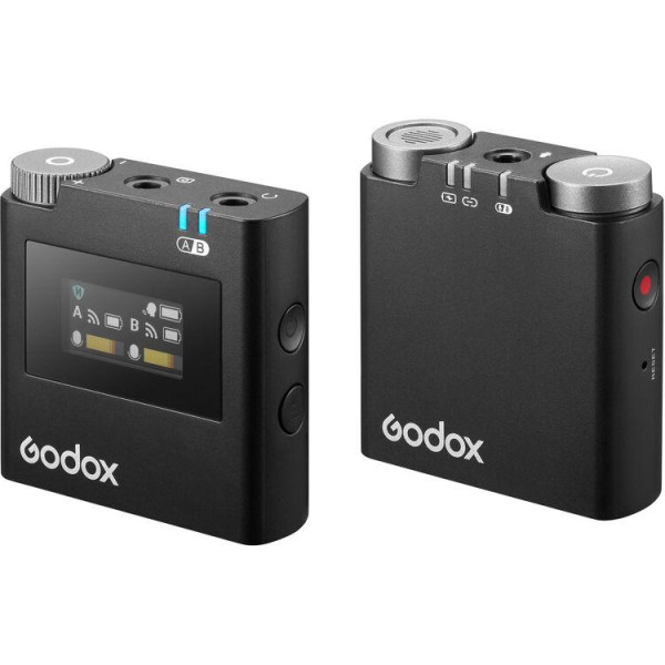 Микрофонная система Godox Virso M1 Wireless Microphone System для Cameras and Smartphones (2.4 GHz)