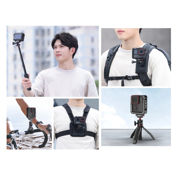 Рамка Insta360 Ace/Ace Pro алюминиевая с креплениями Ulanzi C012