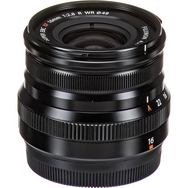 Объектив Fujifilm XF 16 mm f / 2.8 R WR Black (16611667)