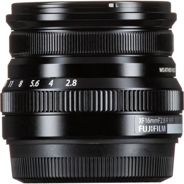 Объектив Fujifilm XF 16 mm f / 2.8 R WR Black (16611667)