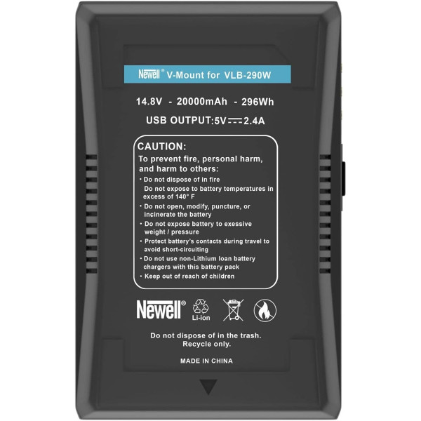 Аккумулятор Newell VLB-290W TESLA V-Mount Battery (NL1690)