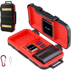 Футляр для карт памяти и аккумуляторов и батарей АА Lensgo D850