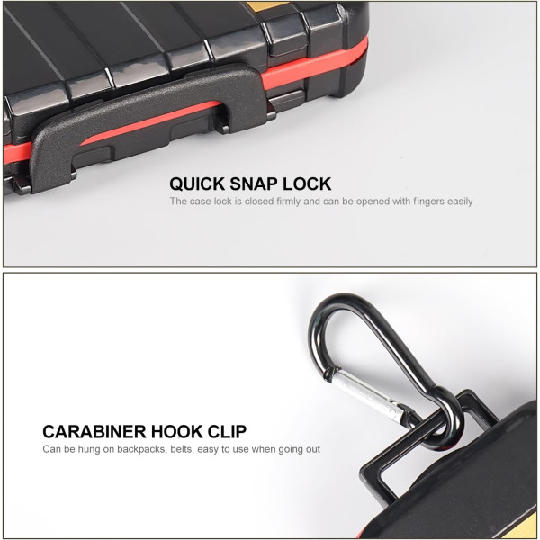 Футляр для карт памяти и аккумуляторов и батарей АА Lensgo D850