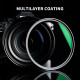 Светофильтр K&F Concept 58MM MC-UV FILTER, SLIM, GREEN MULTI-COATED, GERMAN OPTICS (KF01.026)
