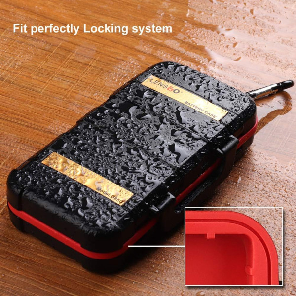 Футляр для карт памяти и аккумуляторов и батарей АА Lensgo D850