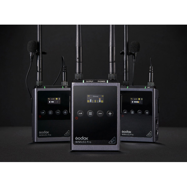 Беспроводная микрофонная система Godox WMicS1 (WmicS1 Pro Kit2)