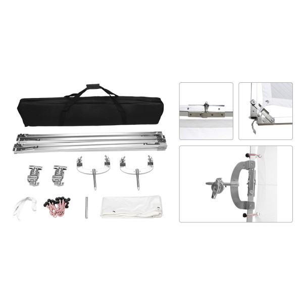 Фрост рама E-Image Butterfly Frams ED-100 (240х240cm)
