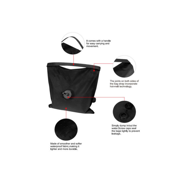 Мешок для воды E-Image S-056WS Water Saddle Bag