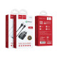 Сетевое зарядное устройство с кабелем HOCO C12Q Smart QC3.0 charger set(Type-C) 18W Black