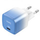 Сетевое зарядное устройство HOCO C101A single port PD20W charger Ice Blue