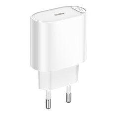 Сетевое зарядное устройство HOCO C109A(PD20W) Fighter single port PD20W charger White