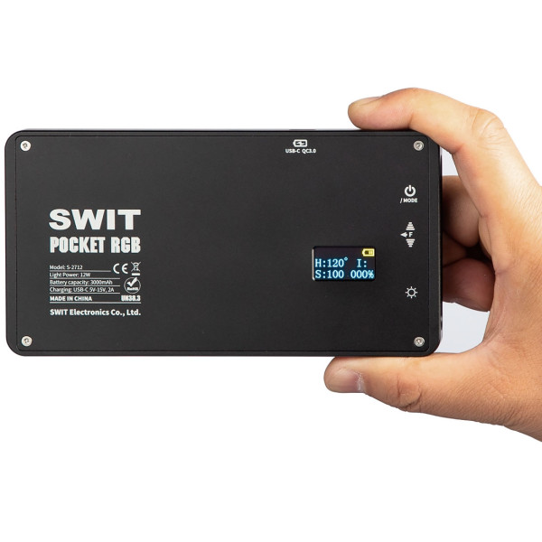 S-2712 накамерный RGBW SMD LED осветительный прибор Swit