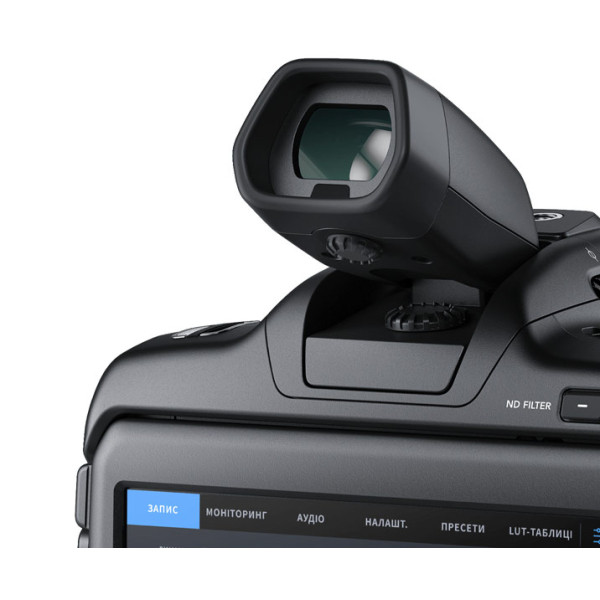 Комплект кінокамери Blackmagic Pocket Cinema Camera 6K G2 + видошукач EVF for 6K Pro (CINECAMPOCHDEF6K2EVF)