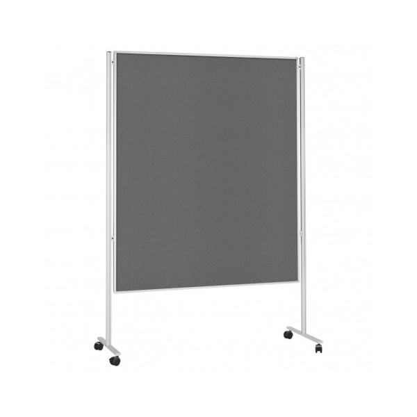 Доска коммуникационная мобильная 1200x1500 серая Magnetoplan System-Pinboard Mobile Felt-Gray (1101101M)