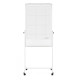 Доска 3-в-1 750x1200 серая Magnetoplan Universal 3-in-1-Board Mobile Felt-Gray (11112101)