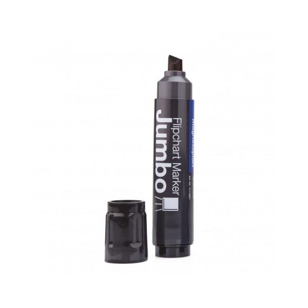 Маркеры для бумаги черные Magnetoplan Jumbo Black Set (1111501)