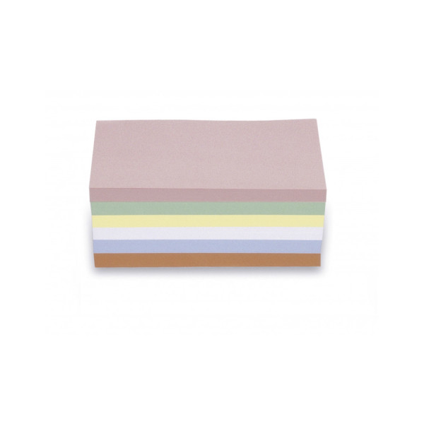 Карточки модерации прямоугольные 200x100 разноцветные Magnetoplan Rectangle Assorted Set (111151510)