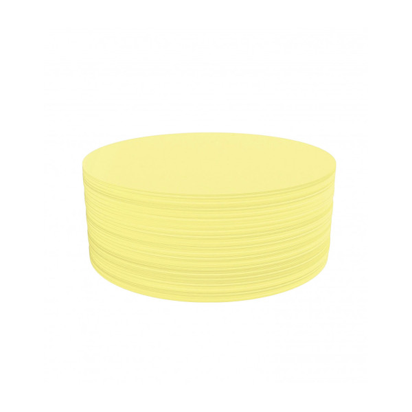 Карточки модерации круглые 190 желтые Magnetoplan Round Yellow Set (111151802)