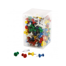 Булавки-гвоздики 23 разноцветные Magnetoplan Pins Memo-holder Assorted Set (111165110)