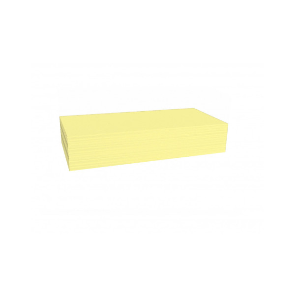 Карточки модерации прямоугольные 200x100 желтые Magnetoplan Rectangle Yellow Set (112501502)
