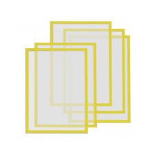 Рамки магнитные A4 желтые Magnetofix Frame Yellow Set (1130302)