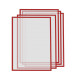 Рамки магнитные A3 красные Magnetofix Frame Red Set (1130406)