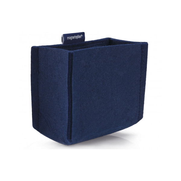 Держатель маркеров магнитный средний из PET-войлока синий Magnetoplan magnetoTray MEDIUM Blue (1227714)