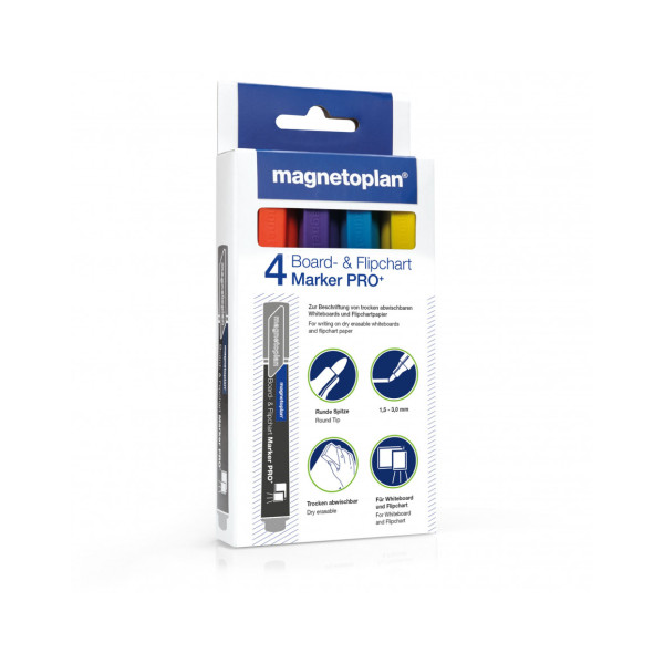 Маркеры универсальные дополнительных цветов Magnetoplan PRO+ Assorted ExtSet (1228110)