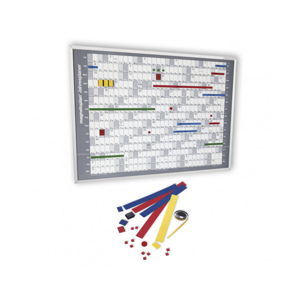Планировщик года 865x625 Magnetoplan Year Planner (12353xx)