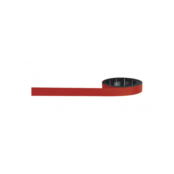 Стрічка магнітна для маркування 1x10 червона Magnetoflex Red (1261006)