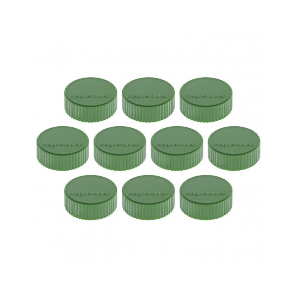 Магниты круглые 34/2 зеленые Magnetoplan Discofix Magnum Green Set (1660005)