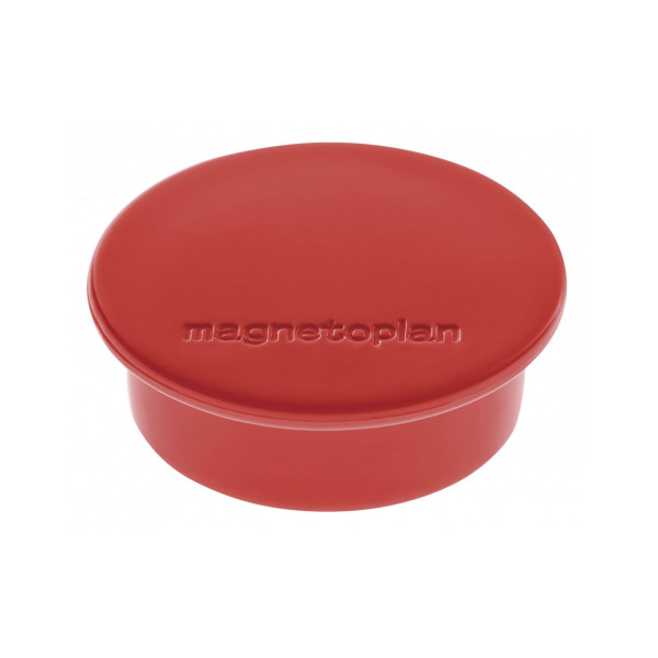 Магниты круглые 40/2.2 красные Magnetoplan Discofix Color Red Set (1662006)
