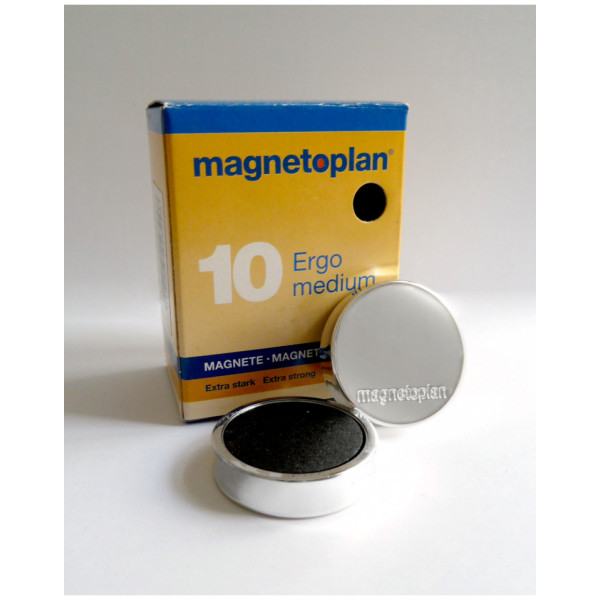Ергономічні середні магніти 30/0.7 жовті Magnetoplan Ergo Medium Yellow Set (16640102)