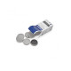 Магниты круглые 30/0.7 серые Magnetoplan Discofix Standard Gray Set (1664201)