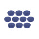 Магниты круглые 24/0.3 синие Magnetoplan Discofix Hobby Dark-Blue Set (1664514)