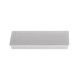 Магниты прямоугольные 55x22/1.3 серые Magnetoplan Rechteck Gray Set (1665101)
