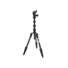 Штатив 3 LEGGED THING Legends Bucky Matte Black Карбоновый, 5 секций, шаровая голова AirHed VU Matte Black и чехол в комплекте ( BUCKYKITDARK )