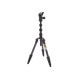 Штатив 3 LEGGED THING Legends Bucky Matte Black Карбоновый, 5 секций, шаровая голова AirHed VU Matte Black и чехол в комплекте ( BUCKYKITDARK )