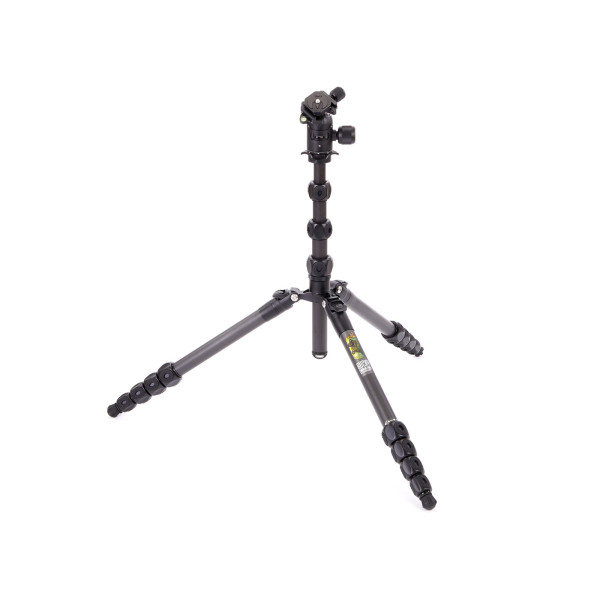 Штатив 3 LEGGED THING Legends Bucky Matte Black Карбоновый, 5 секций, шаровая голова AirHed VU Matte Black и чехол в комплекте ( BUCKYKITDARK )