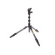 Штатив 3 LEGGED THING Legends Bucky Matte Black Карбоновый, 5 секций, шаровая голова AirHed VU Matte Black и чехол в комплекте ( BUCKYKITDARK )