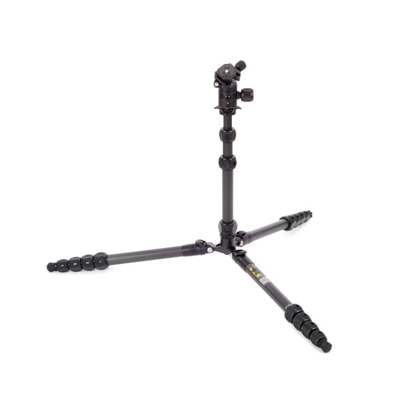 Штатив 3 LEGGED THING Legends Bucky Matte Black Карбоновый, 5 секций, шаровая голова AirHed VU Matte Black и чехол в комплекте ( BUCKYKITDARK )