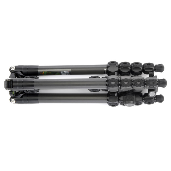 Штатив 3 LEGGED THING Legends Bucky Matte Black Карбоновый, 5 секций, шаровая голова AirHed VU Matte Black и чехол в комплекте ( BUCKYKITDARK )