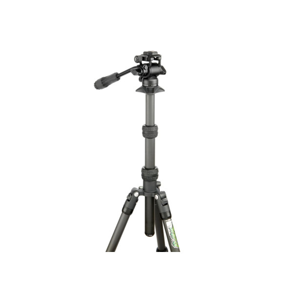 Штатив 3 LEGGED THING Punks Brian 2.0 Matte Black Карбоновый, 5 секций, Видео голова AirHed Trinity и чехол в комплекте ( BRIANVIDEODARK2.0 )