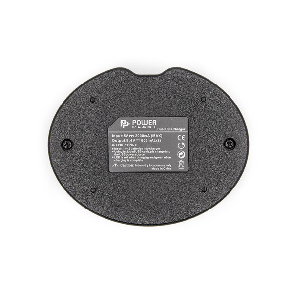 Зарядное устройство PowerPlant Fujifilm NP-W126 для двух аккумуляторов