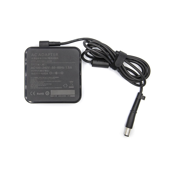Блок живлення для ноутбуків PowerPlant DELL 220V, 19.5V 90W 4.62A (7.4*5.0) настінне кріплення
