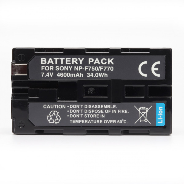 Акумулятор MyGear NP-F750, 4600 мАч