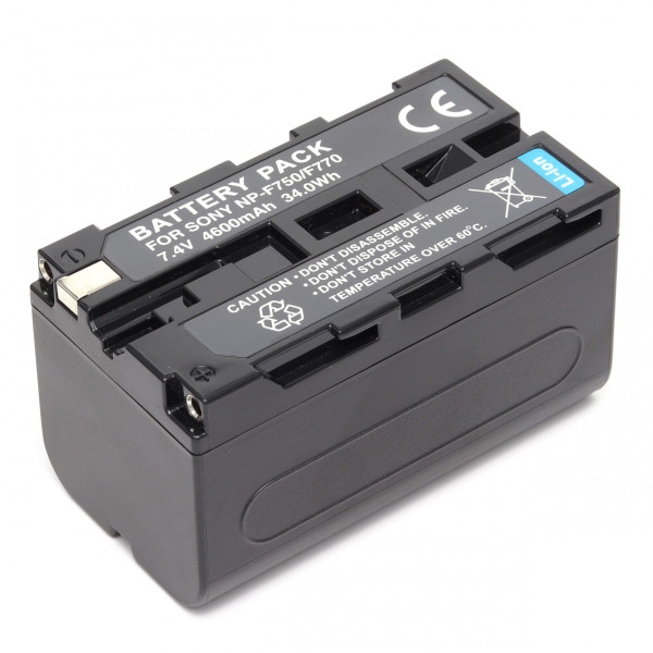 Акумулятор MyGear NP-F750, 4600 мАч